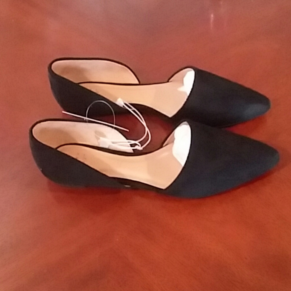 A new day black faux suede shoes - Picture 3 of 4